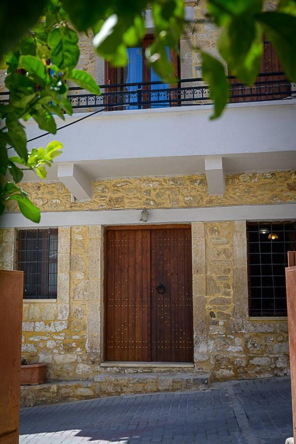 Traditional Stone Mezonete Krousonas  Extérieur photo
