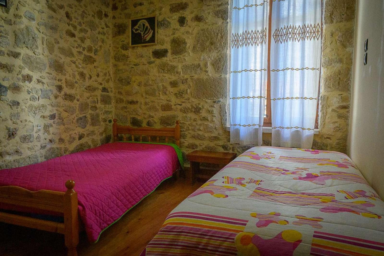 Traditional Stone Mezonete Krousonas  Extérieur photo